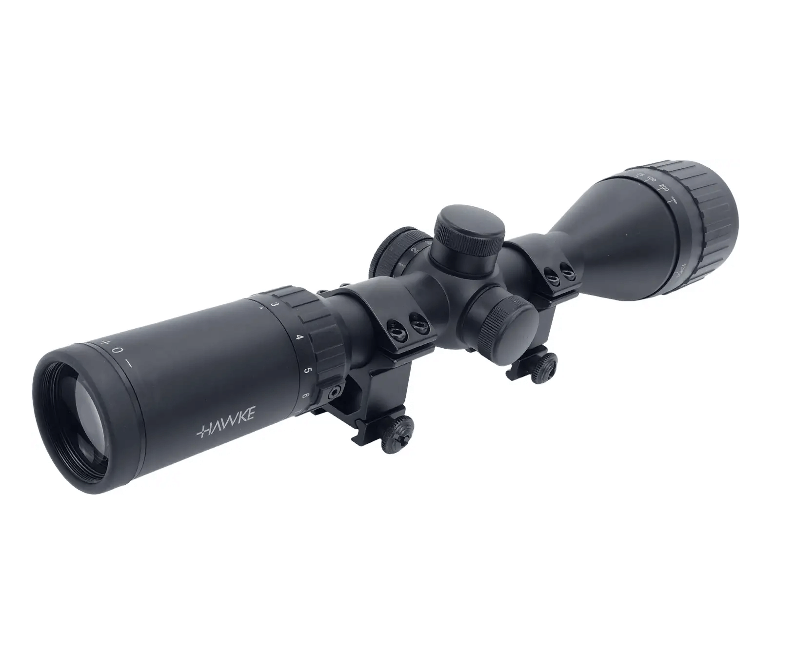 Приціл оптичний Hawke Fast Mount 3-12x50 AO сітка Mil Dot з підсвічуванням. Weaver Фото 2